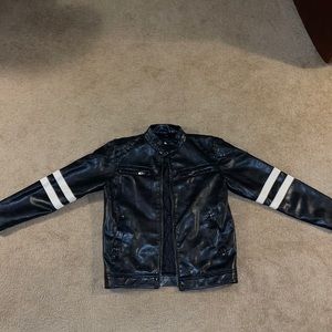 Custom Rags Women’s Small Biker / Motorcycle Leather Jacket